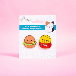 Squishmallows Pin Badges Carl & Floyd 1.5 Inches 350154