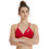Arena Swim Tie Back Solid Αθλητικό Γυναικείο Μαγιό Bikini Top Κόκκινο 004768-450