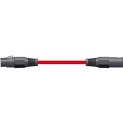 Citronic XF-XM600RD Καλώδιο Μικροφώνου XLR Female - XLR Male 6.0m (Τεμάχιο)