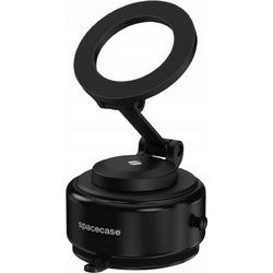 Βάση Κινητών Αυτοκινήτου Spacecase Vacuum Magnetic Mount MagAuto S2 με Βεντούζα & MagSafe για Παρμπρίζ και Λείες Επιφάνειες - Black (5905719133009)