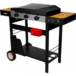 Somagic Solia 350 Ψησταριά Υγραερίου με 3 Εστίες 6.45kW Επιφάνειας 61.5x36.5cm