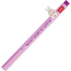 Legami Lovely Friends Bunny Στυλό Gel 0.5mm Μωβ CPP0009