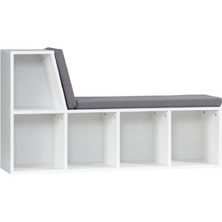 HOMCOM Βιβλιοθήκη 108x30x60cm 836-536GY