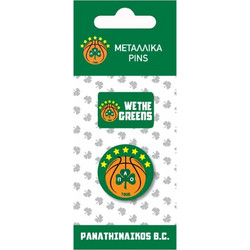 Pins Μεταλλικά - Παναθηναϊκός Μπάσκετ (HP.PIN.0010)