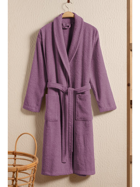 Stewehome Μπουρνούζι Unisex 100% Βαμβάκι με Γιακά Σάλι