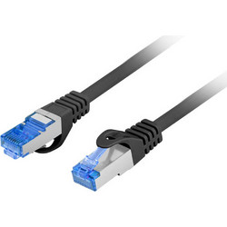 Lanberg S/FTP Cat.6a Καλώδιο Δικτύου Ethernet 10m Black