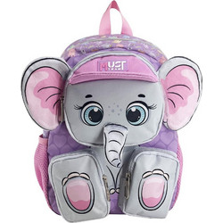 Must Little Elephant Σχολική Τσάντα Πλάτης Νηπιαγωγείου Λιλά 587307