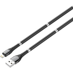 LDNIO ΚΑΛΩΔΙΟ ΦΟΡΤΙΣΗΣ LS511 ΜΕ ΜΑΓΝΗΤΕΣ, MICRO USB, ΜΑΥΡΟ