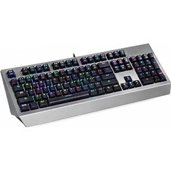 Motospeed CK99 Μηχανικό Gaming Πληκτρολόγιο με LK Libra Orange Διακόπτες RGB Silver