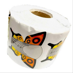 Butterfly Yellow Φόρμες Νυχιών 500τμχ
