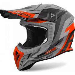 Airoh Aviator Ace Ground Matt Orange Κράνος Μηχανής