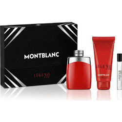 Montblanc Legend Red Eau De Parfum 100ml + 7.5ml + Shower Gel 100ml