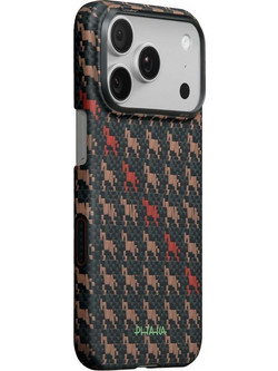 Pitaka Edge Case Happiness Rides In Θήκη Ebon Kylin (iPhone 17 Pro)