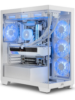 U-Case Lumen Gaming PC White - Ryzen 7 9800X3D, 32GB RAM, 1TB SSD, RTX 5070, Windows 11