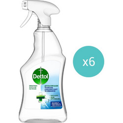 Dettol Anti-Bacterial Surface Cleanser Spray 6x500ml