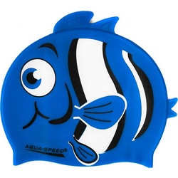Aquaspeed Junior ZOO Nemo - Παιδικό Σκουφάκι Κολύμβησης Σιλικόνης AQUA SPEED blue