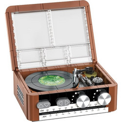 POP SERIES - Construction Kit - Vinyl Record Player - 217pc