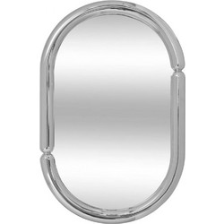 Καθρέπτης Τοίχου Micaela 07.210409 35x55cm Silver Πλαστικό