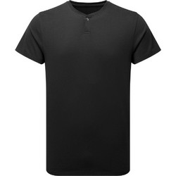Ανδρικό T-shirt με κουμπί PREMIER PR219 Comis Black