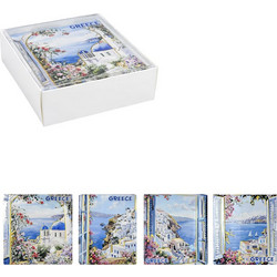 Σετ σουβέρ Greece 4τμχ - Coaster set 4pcs 026064