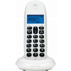 Motorola C1001L Ασύρματο Τηλέφωνο Λευκό