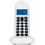 Motorola C1001L Ασύρματο Τηλέφωνο Λευκό