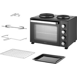 Sencor Ηλεκτρικό Φουρνάκι SEO 3500BK 35lt με 2 Εστίες