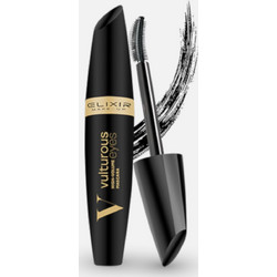 Elixir Vulturous High Volume Eyes 898 Black Mascara για Όγκο & Μήκος 15ml