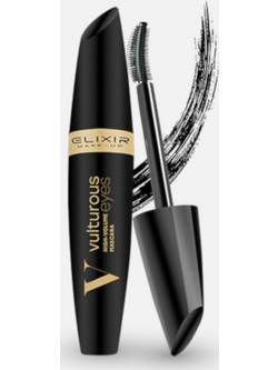 Elixir Vulturous High Volume Eyes 898 Black Mascara για Όγκο & Μήκος 15ml