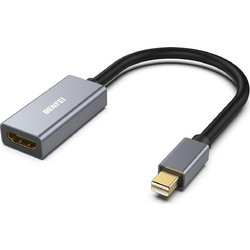 Benfei Adapter Mini Displayport To Hdmi gray