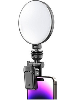 Blavec Φωτιστικό Selfie Led Ring Lamp Aura Mini P-60 για Κινητά Μαύρο - (LPP60-KLB)