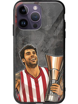 Θήκη Kings of Europe Legends - Saint George iPhone 15 Pro Groove TPU (Tempered Glass και TPU)