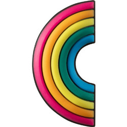 Αξεσουάρ παπουτσιού Crocs Rainbow 10007117-UNC