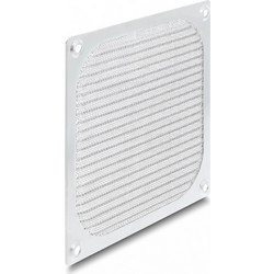 DELOCK σχάρα για 120mm ανεμιστήρα 67458 με φίλτρο σκόνης, μεταλλική, ασημί 67458