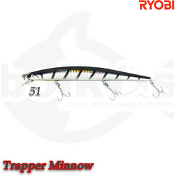 Ryobi Trappers Pro Minnow Τεχνητό Δόλωμα Ψαράκι 17cm 28gr 51