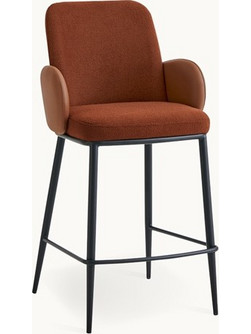 RAVENNA Σκαμπό Μπαρ Melita Camel 54 x 49 x 98