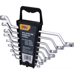 DELI σετ πολύγωνα κλειδιά DL150008A, 6x7-20x22mm, 8τμχ