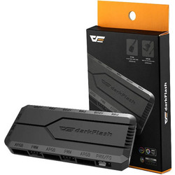 Darkflash Μονάδα ελέγχου ανεμιστήρα RC2 RGB PWM (Μαύρο)