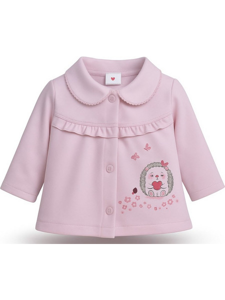 Μπλουζάκι Μακρυμάνικο Beboulino Hedgehog Pink