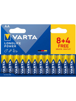 Varta Longlife Power AA 12τμχ