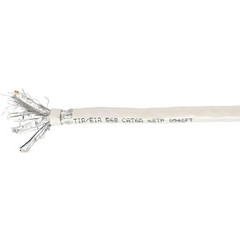 Equip S/FTP Cat.6a Καλώδιο Δικτύου Ethernet 305m Grey