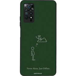 Sonique Θήκη Men's Edition με Σχέδιο «Never Alone» (Xiaomi Redmi Note 11 Pro 4G/5G / Redmi Note 12 Pro 4G)