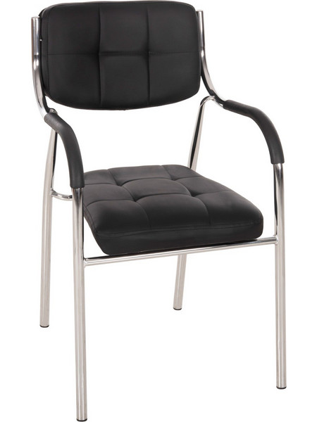 ΚΑΡΕΚΛΑ ΕΠΙΣΚΕΠΤΟΥ OBERON HM1018.01 ΜΑΥΡΟ PU 51x52x86Υ εκ