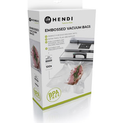 HENDI 971048 Σακούλες για Vacuum Σαγρέ 15 x 40 cm, 100 τμχ (Hendi) (971048)