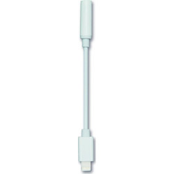 2GO Μετατροπέας Lightning male σε 3.5mm female Λευκό (797294) 797294
