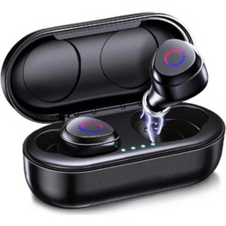 Joyroom JR-TL1 Ακουστικά Bluetooth In Ear Ανθεκτικά στο Νερό Black