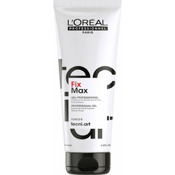 L'Oreal Professionnel Tecni Art Fix Max Force 6 Gel Μαλλιών Ανδρικό Πολύ Δυνατό Κράτημα 200ml