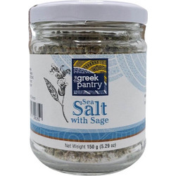 Θαλασσινό αλάτι με φασκόμηλο The greek pantry 150g