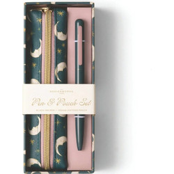 ΣΕΤ ΔΩΡΟΥ ΣΤΥΛΟ ΚΑΙ ΚΑΣΕΤΙΝΑ DESIGNWORKS INK - TEAL MOON PNP-1004EU