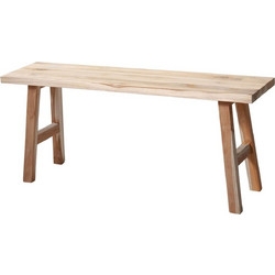 Παγκάκι από Ξύλο Teak, με διαστάσεις 100x25x42cm J18000190